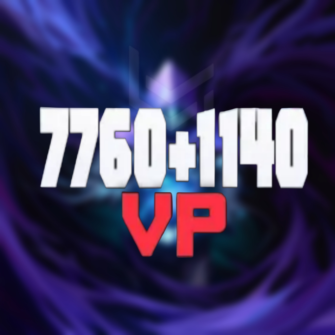 8900 VP Valorant Points 